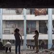 Displaced Palestinians shelter in destroyed Gazan school