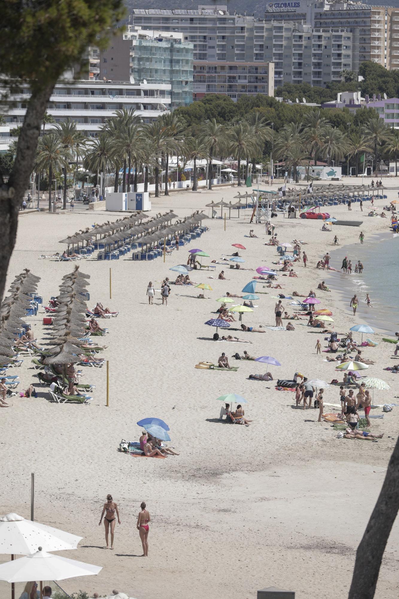 Magaluf se prepara para recibir a los turistas británicos