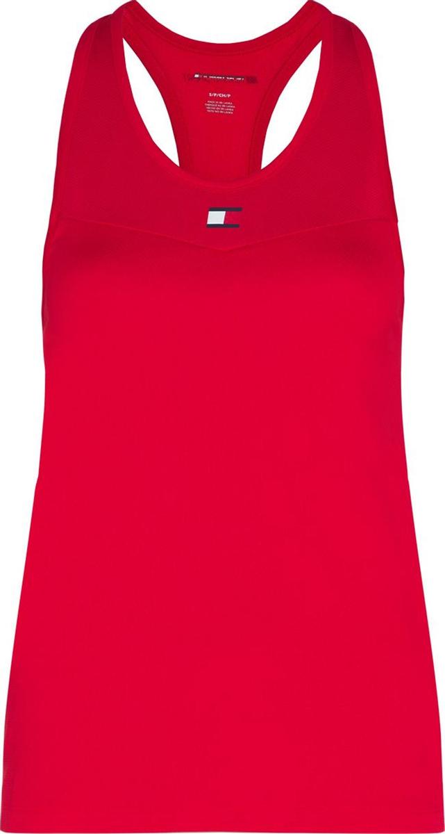 Camiseta deportiva con paneles de malla, de Tommy Sport