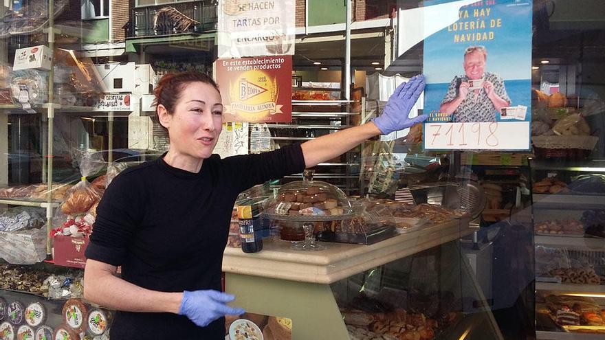 La panadera de los quince décimos