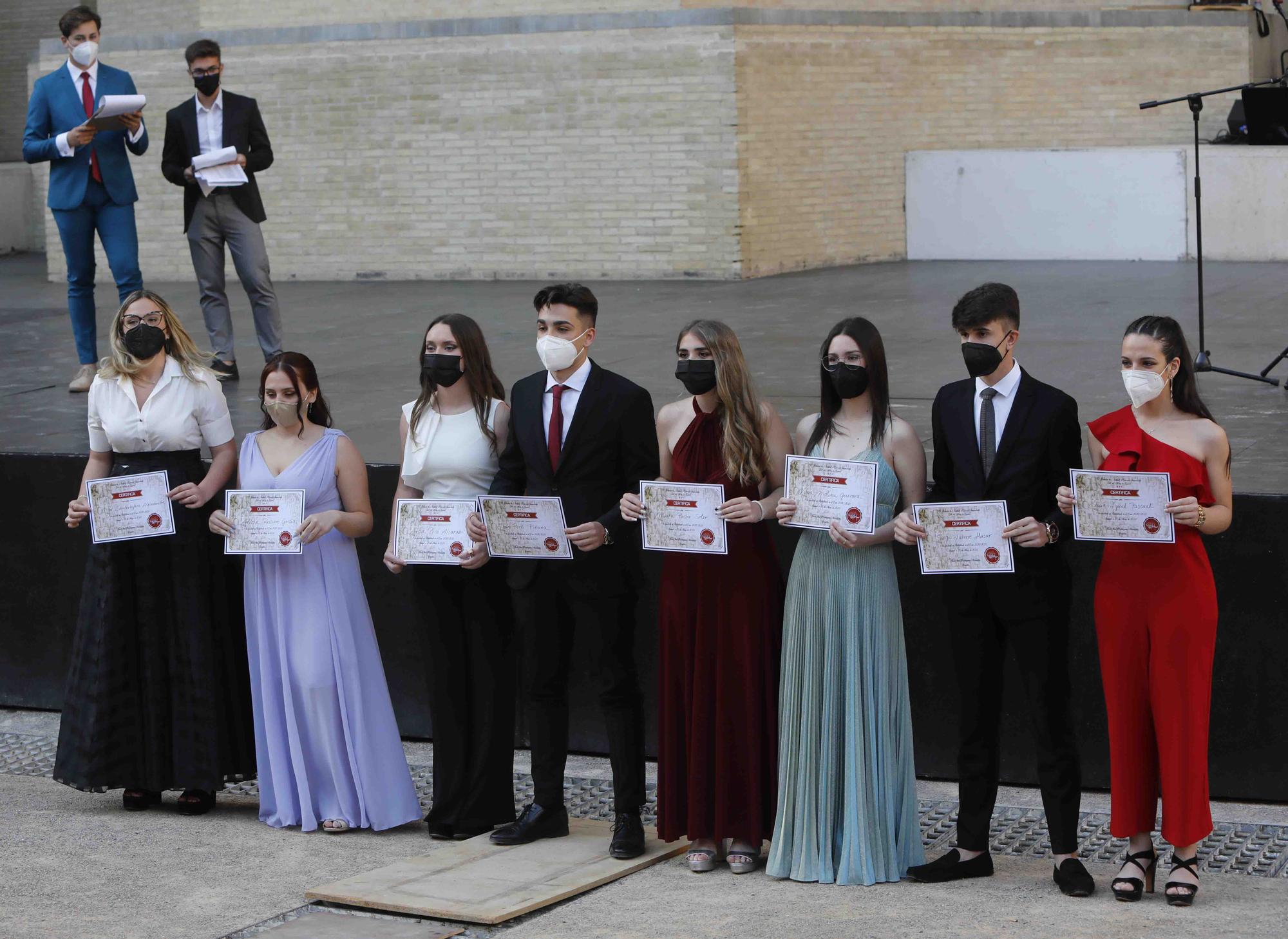 Graduación del IES Clot del Moro en el Teatro Romano de Sagunt.