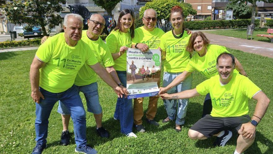 Caminata contra el cáncer por Moaña este domingo