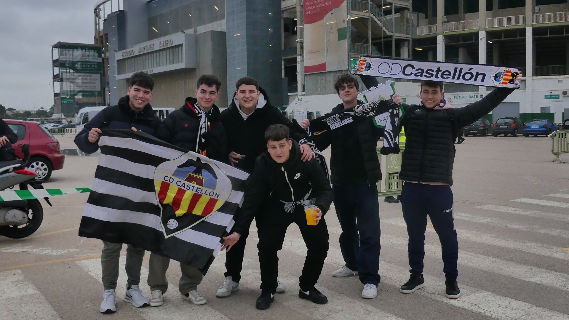 Galería | Las mejores imágenes de la afición del Castellón en Elche