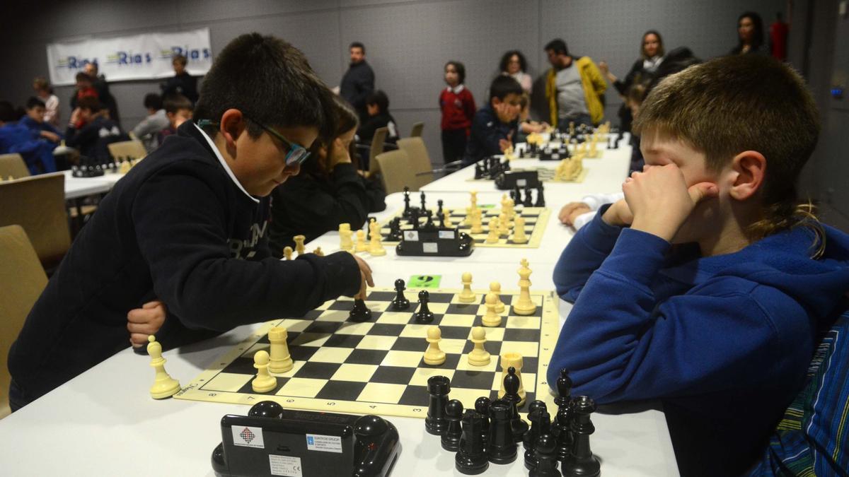 Torneo de ajedrez disputado en el Auditorio Municipal