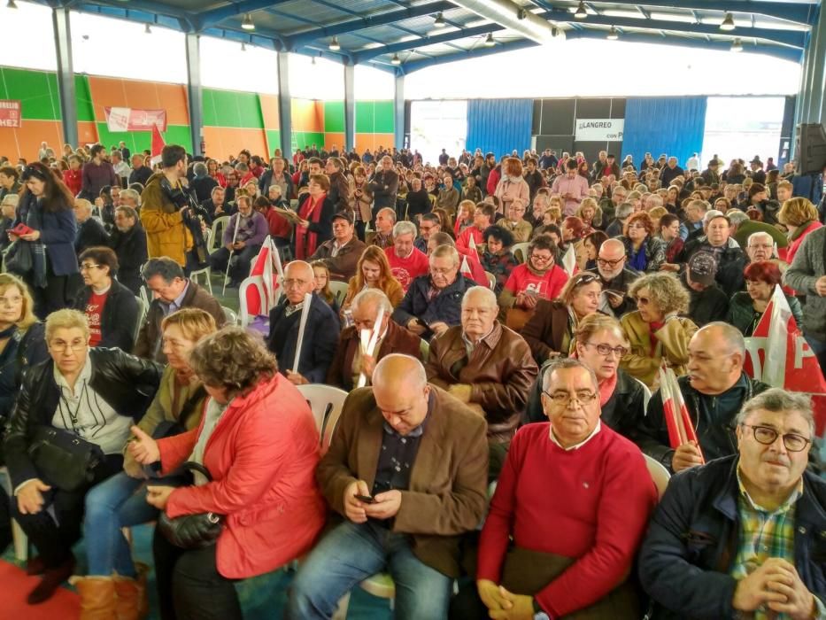 Acto de Pedro Sánchez en Gijón