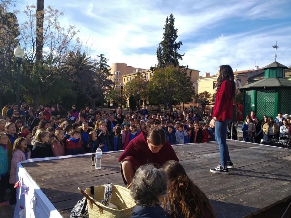 Celebración del Día de la Paz en Alcoy.