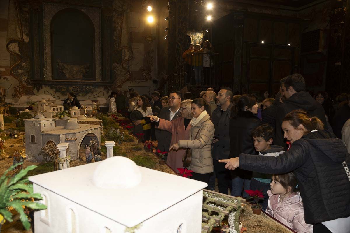 Inauguración del Belén Municipal en Caravaca