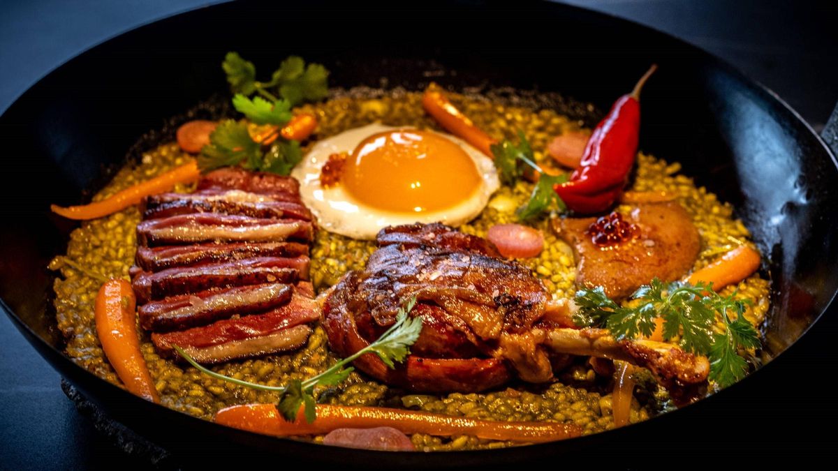 El arroz de pato de Maymanta.