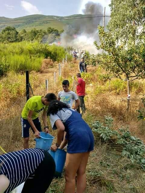 Incendio en Degaña