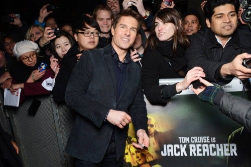 Tom Cruise presentó en Londres 'Jack Reacher'