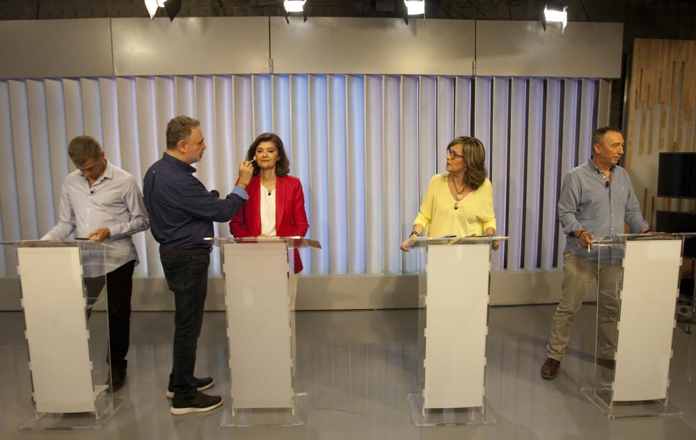 Debate de los cabezas de lista de los cuatro grandes partidos en Levante TV