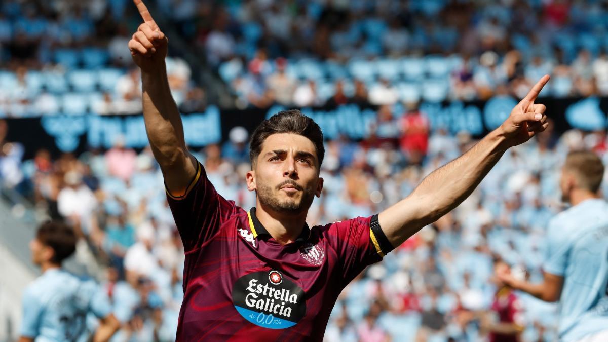 Raúl Moro, en su paso por el Real Valladolid