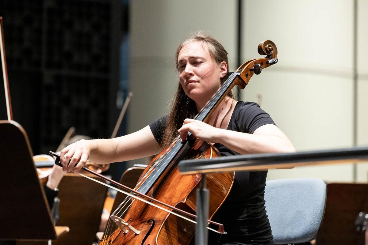 Nadège Rochat en el Auditorio de Tenerife.