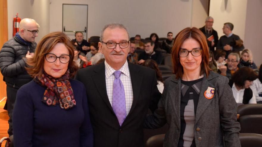 Elvira García, Adrià Hernández y Laura Sena.