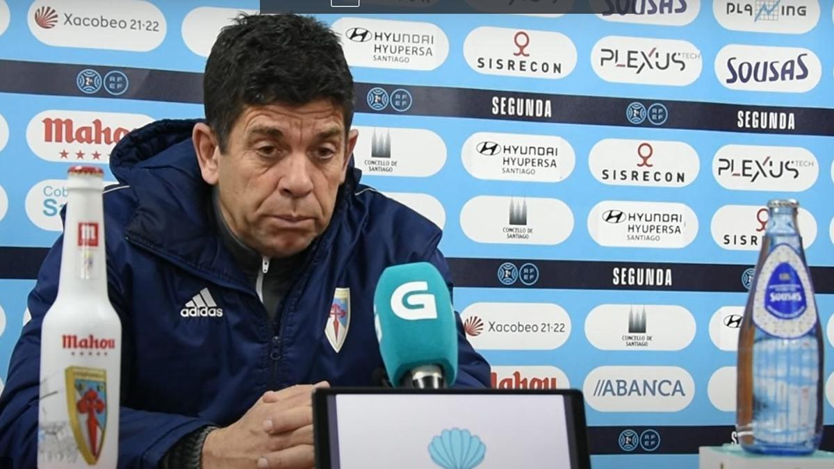 Fabiano, entrenador de la SD Compostela