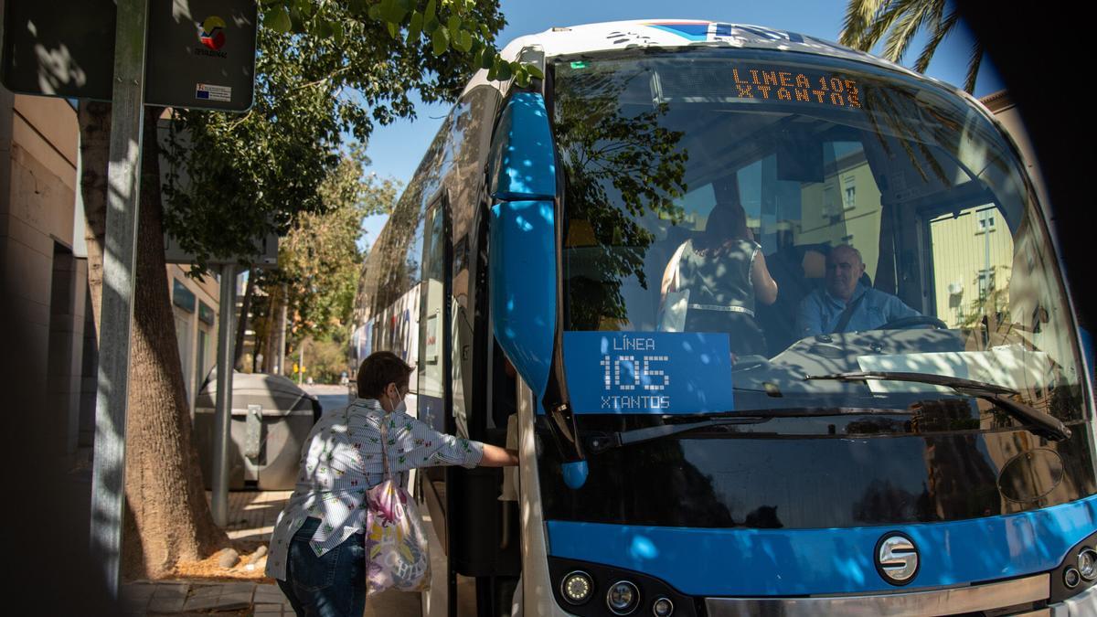 Ruta con la Línea 105 Xtantos, en imágenes