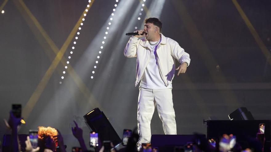 Concierto de Quevedo en el Gran Canaria Arena, primera parada de su primera gira