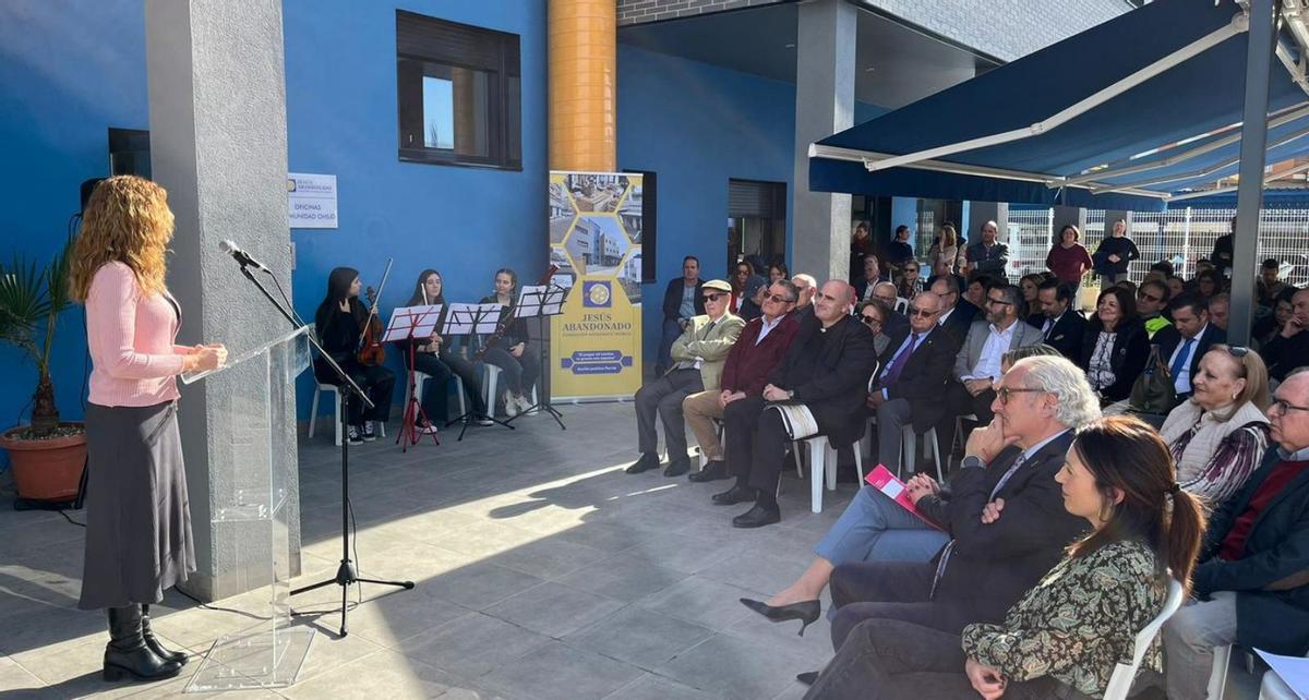 Acto de inauguración del nuevo edificio de la Fundación Jesús Abandonado.  | L.O.