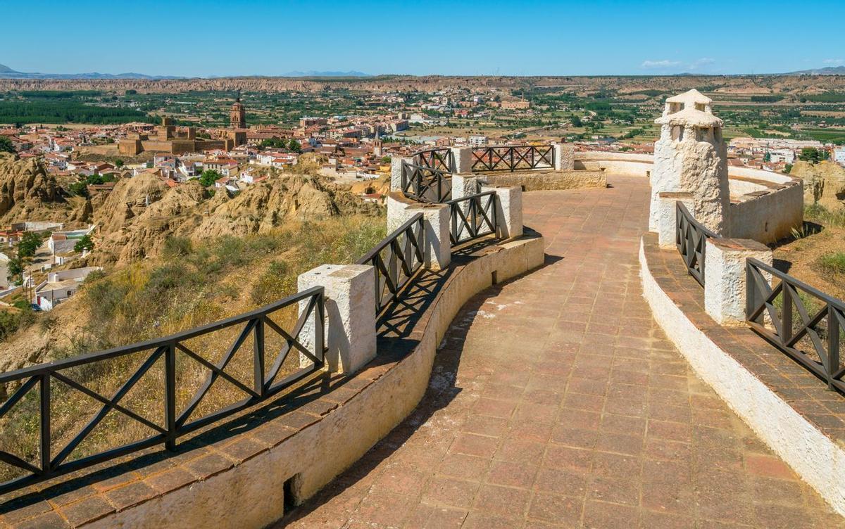 Mirador de Guadix, Granada.