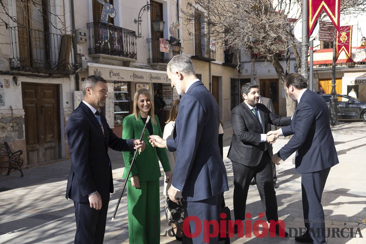 Visita de los reyes de España a Caravaca (Ayuntamiento)