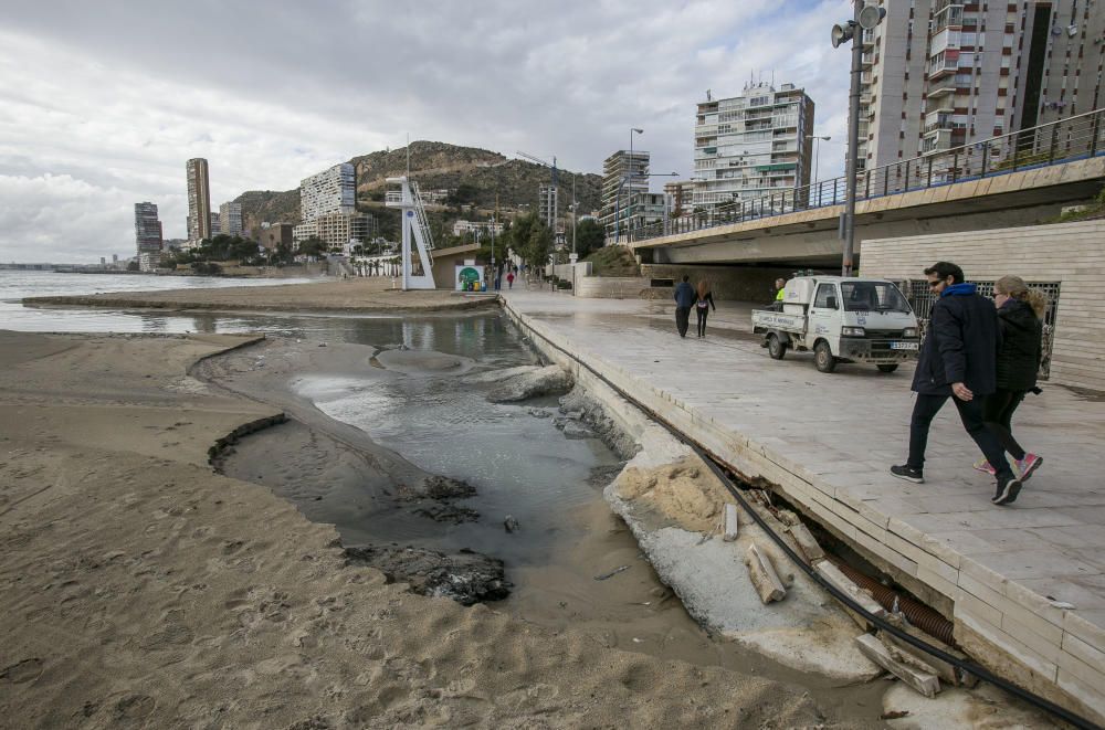 Desde el Consistorio se ha afirmado que mañana empezarán las reparaciones.