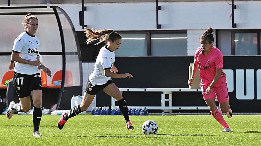 El Valencia Femenino firmó un digno empate.  | F. CALABUIG