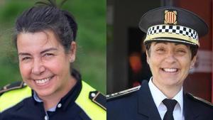 Sandra Laínz y Raquel López, caporal e inspectora jefa de las Policías Locales de Mollet del Vallès y Valls respectivamente.