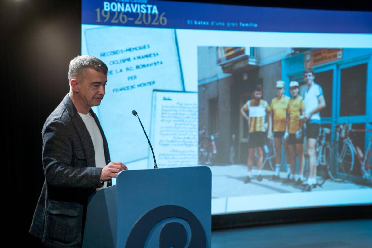 Totes les fotos de la presentació del llibre del centenari de la Penya Ciclista Bonavista