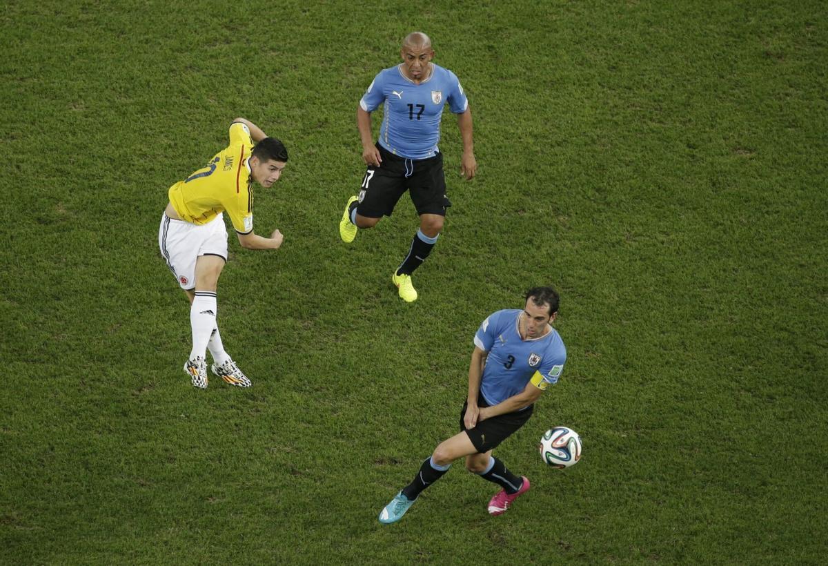 El gol de James Rodríguez en Brasil 2014 que dio la vuelta al mundo.