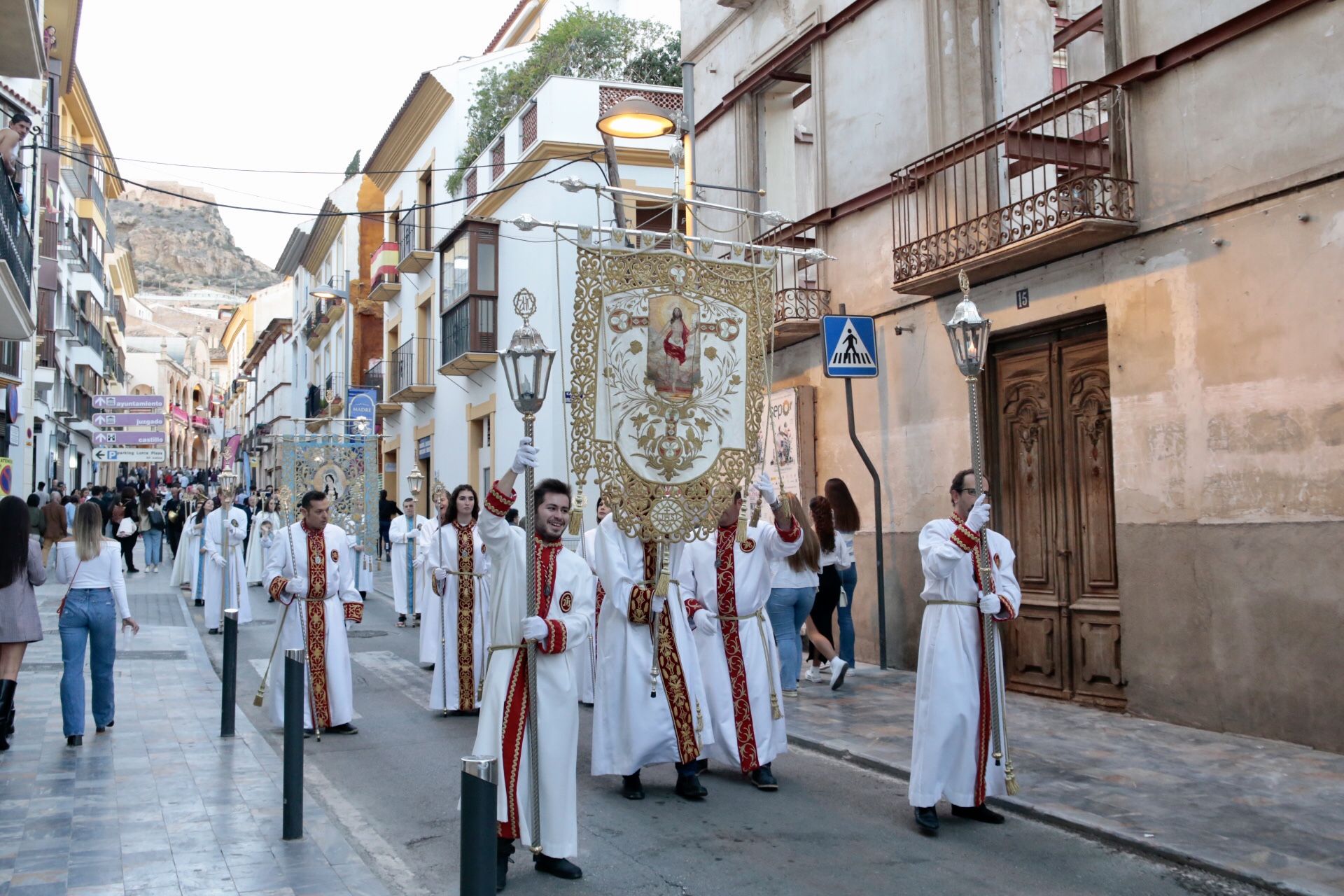 Las mejores fotos de la Peregrinación y los cortejos religiosos de la Santa Misa en Lorca