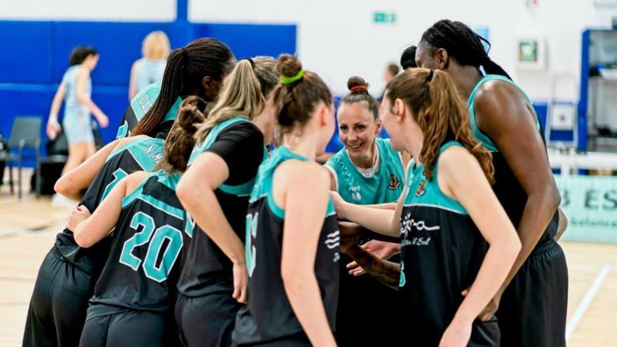Las jugadoras del CAB Estepona.