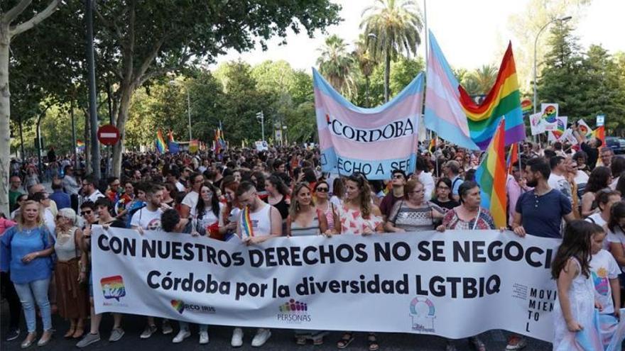 &#039;Con nuestro derechos no se negocia&#039;, lema del Orgullo en Córdoba