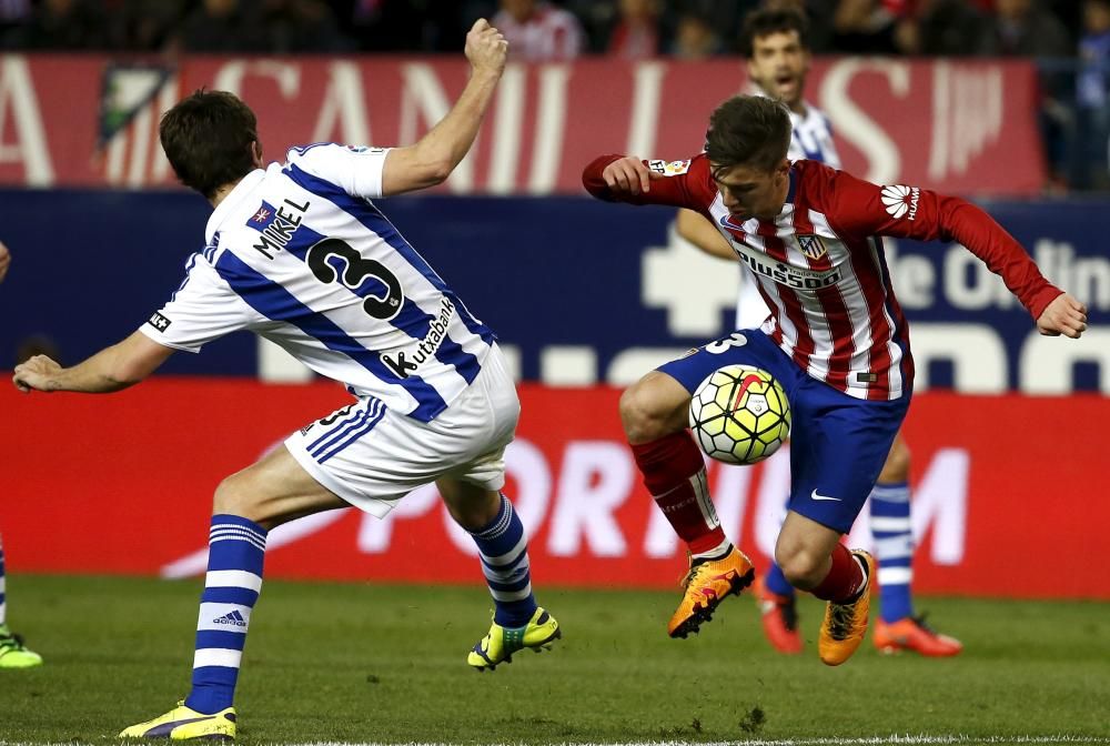 Las mejores imágenes del Atlético-Real Sociedad