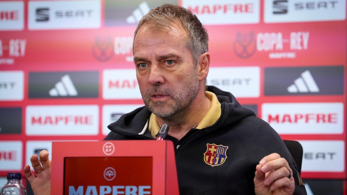 Flick, sobre la entrada Lamine: "Hay que proteger a los jugadores"