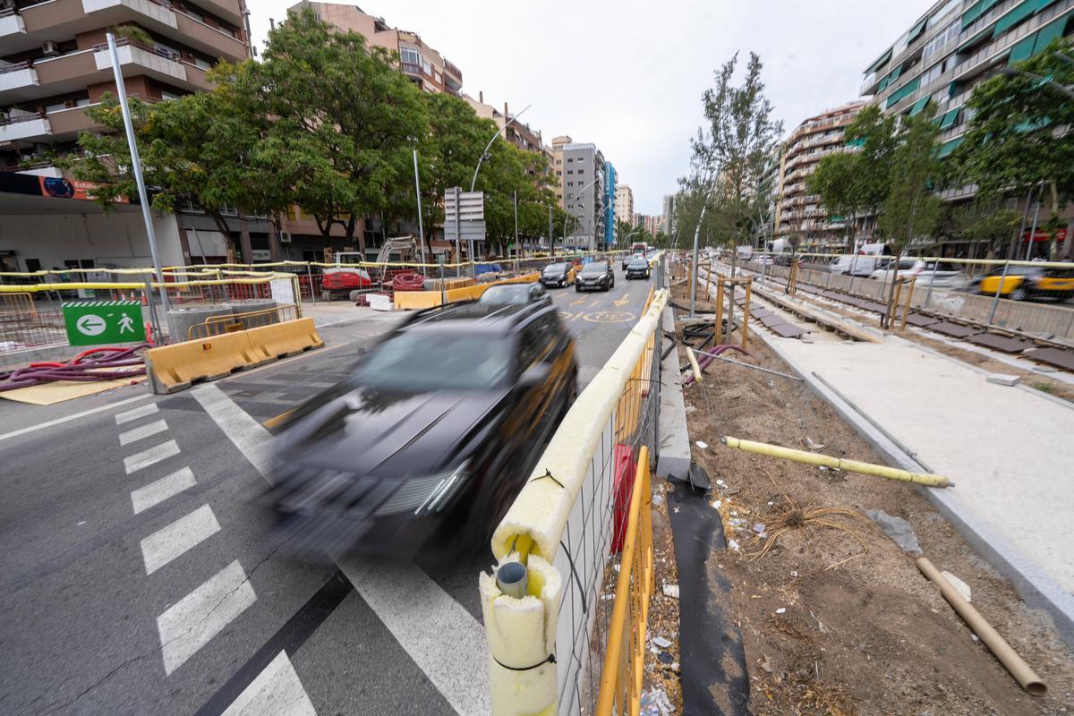 Les obres de la Meridiana fins a Fabra i Puig s’encareixen en 3,2 milions d’euros per canvis i excavacions  arqueològiques