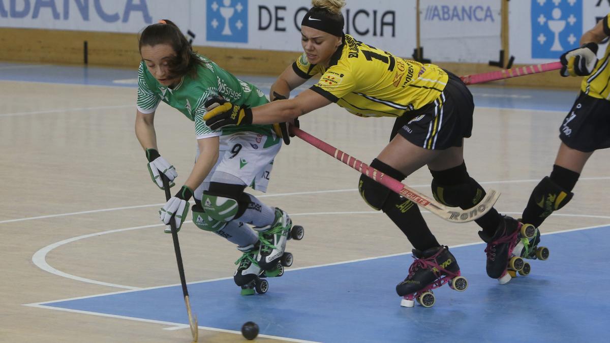 Aimee Blackman defiende a Alba Garrote en un Liceo-Palau en el Palacio.