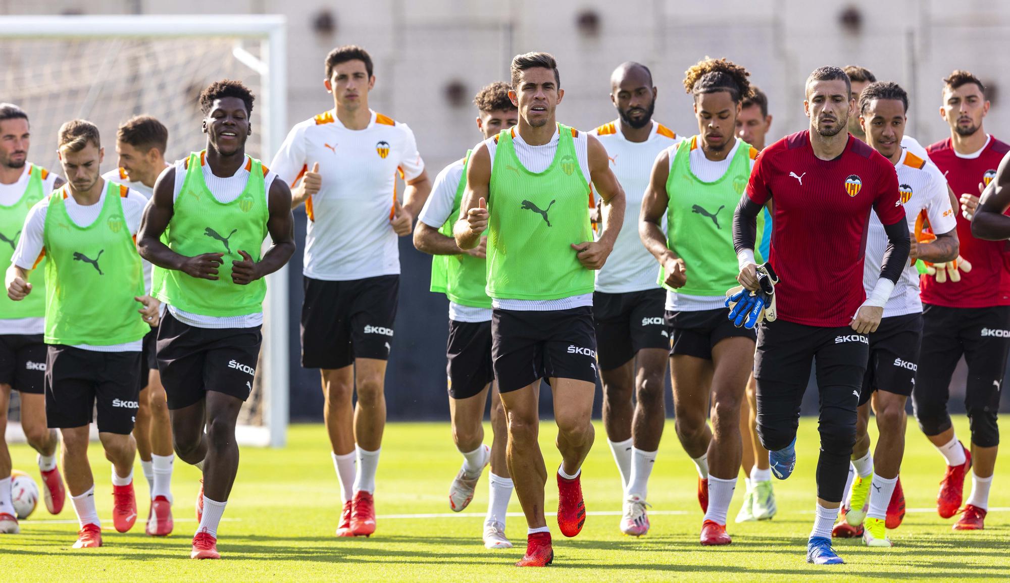 Doble sesión para el Valencia CF