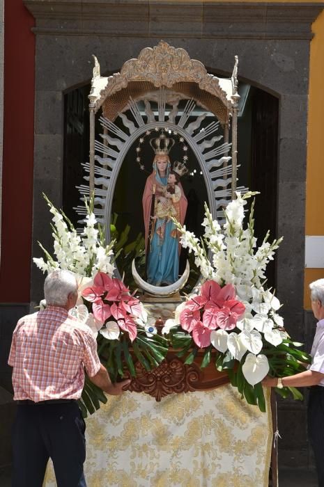 PROCESION VIRGEN DE LAS NIEVES. LOMO MAGULLO