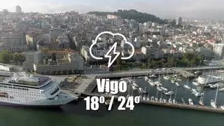 El tiempo en Vigo: previsión meteorológica para hoy, domingo 6 de septiembre