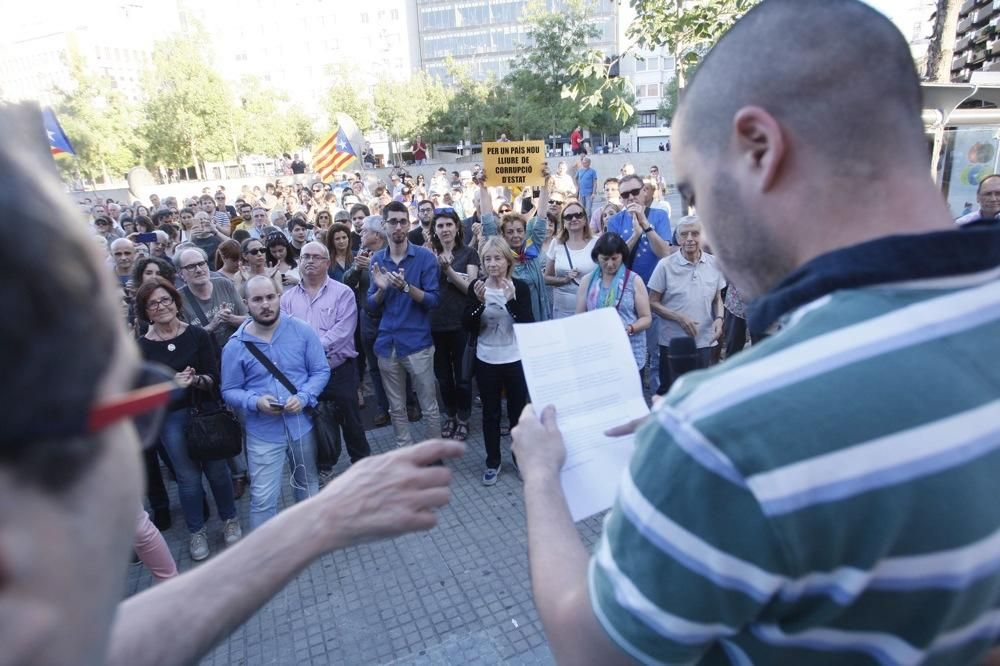 Concentració a Girona