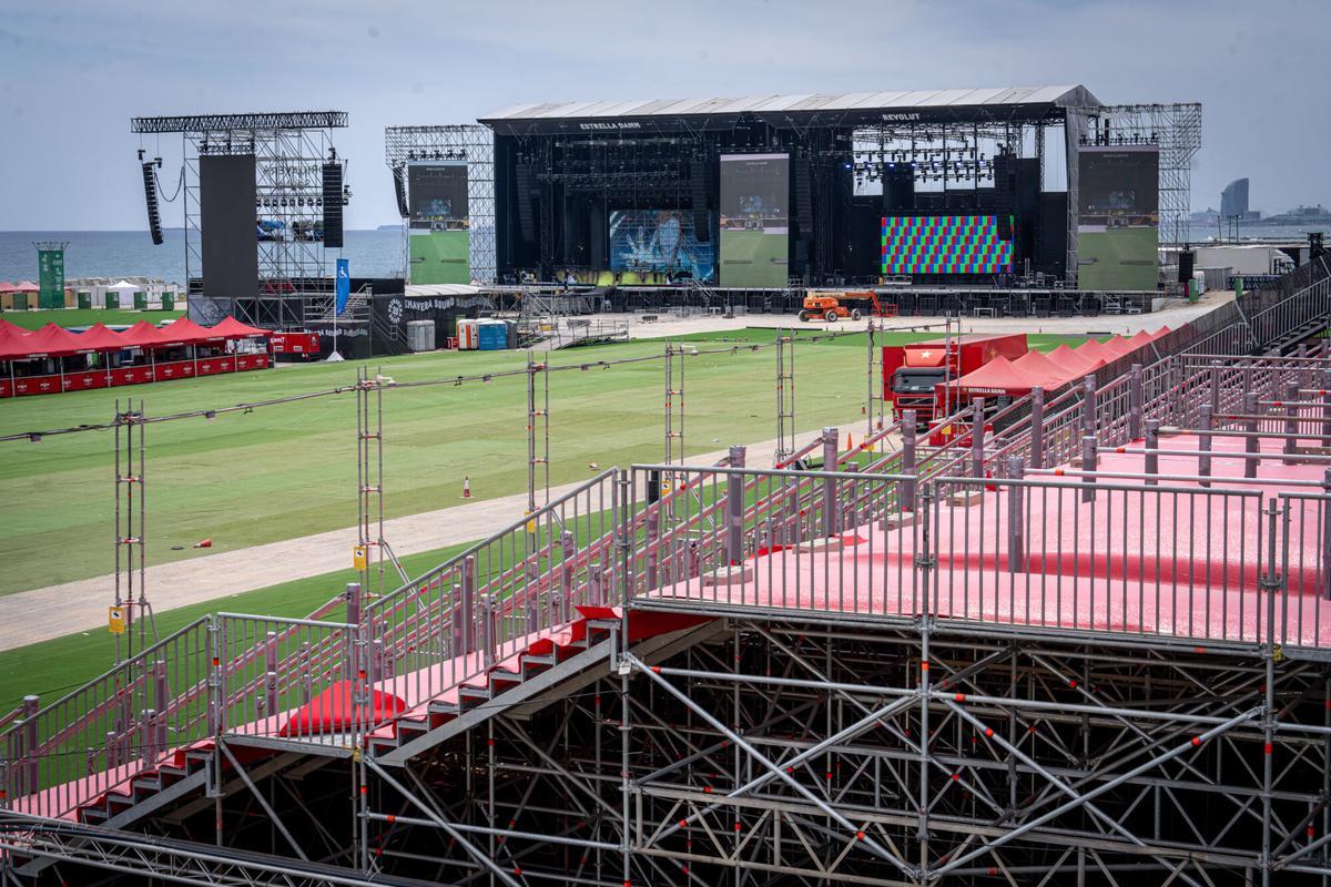Todo listo para el Primavera Sound en el Fòrum.