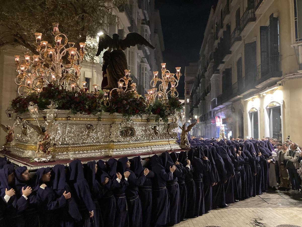 Jesús orando en el Huerto.