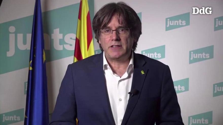 Vídeo| Puigdemont encapçalarà finalment la llista de JxCat per Barcelona el 14-F