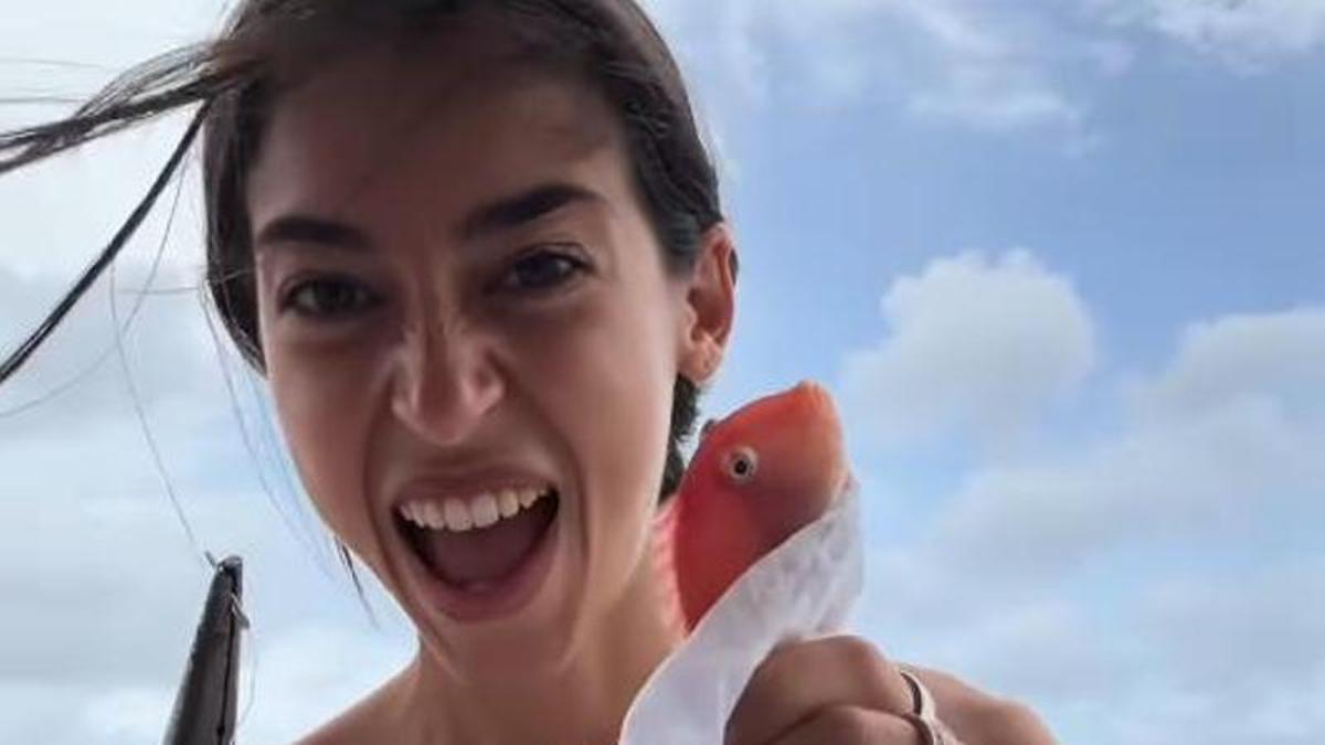 María Monfort abre la veda de la pesca del 'raor' en Ibiza