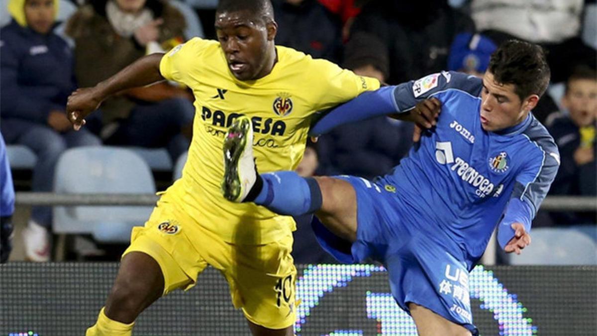 Campbell debutó con el Villarreal este jueves contra el Getafe