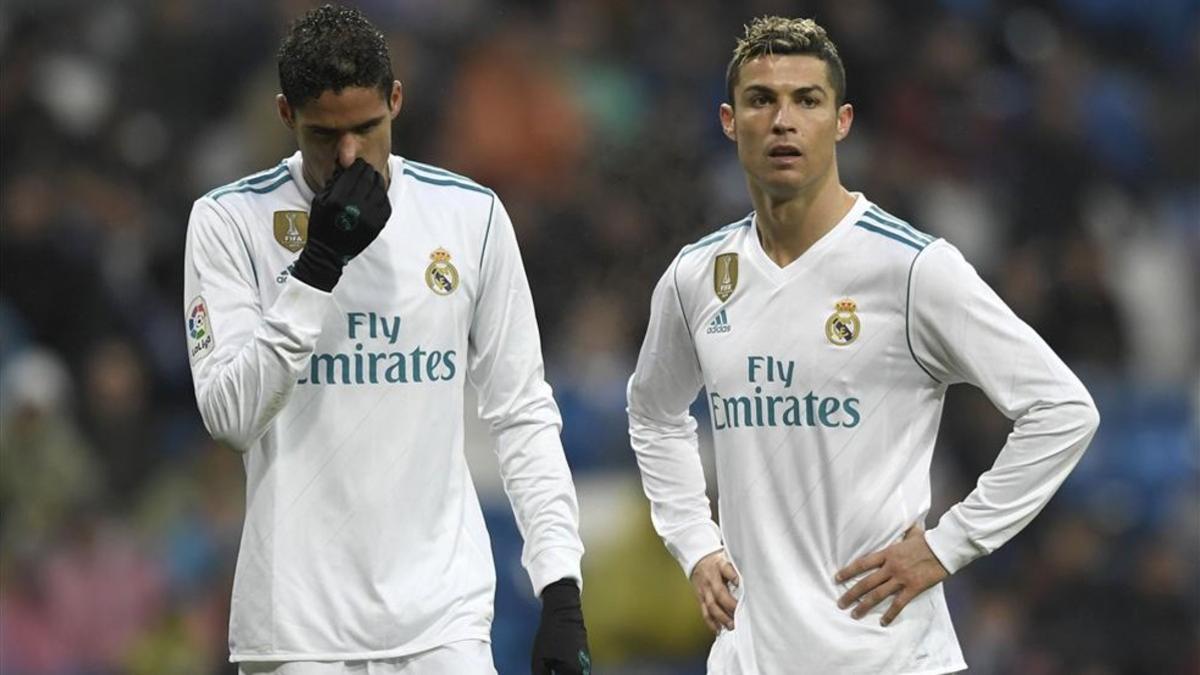 Varane y Cristiano, abatidos tras perder contra el Villarreal