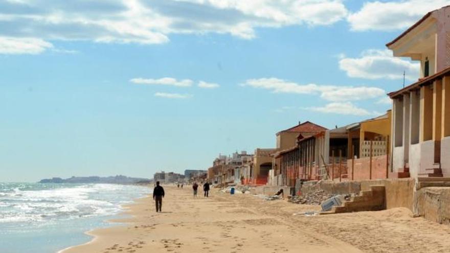 Imagen del litoral español construido.