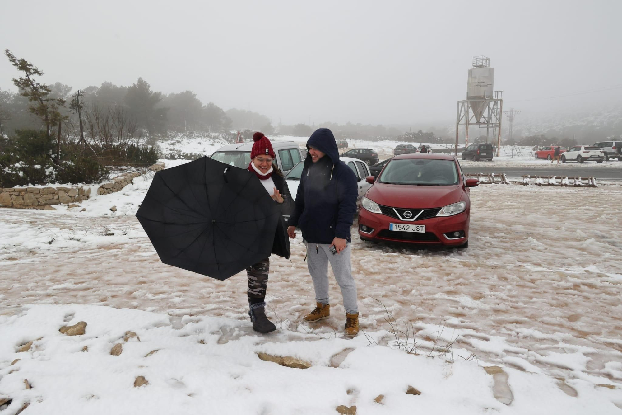 Nieve en Alicante: las estampas más esperadas en invierno