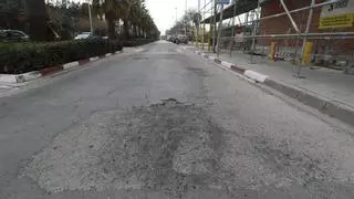 Reclaman más recursos a Sagunt para el reasfaltado de calles