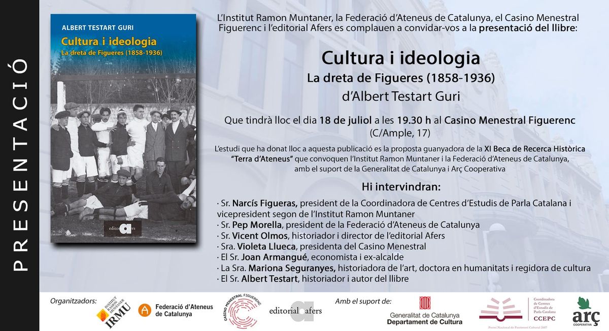 El programa de presentació del llibre